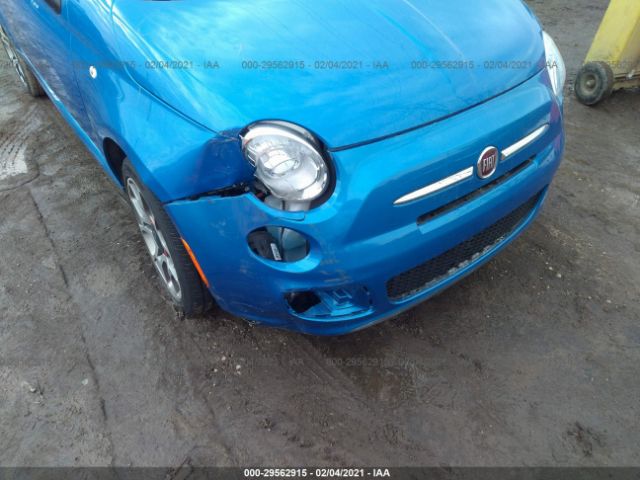 3C3CFFBRXFT741430 Fiat 500 SPORT