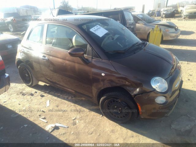 3C3CFFAR2DT711224 FIAT 500 Photo 1