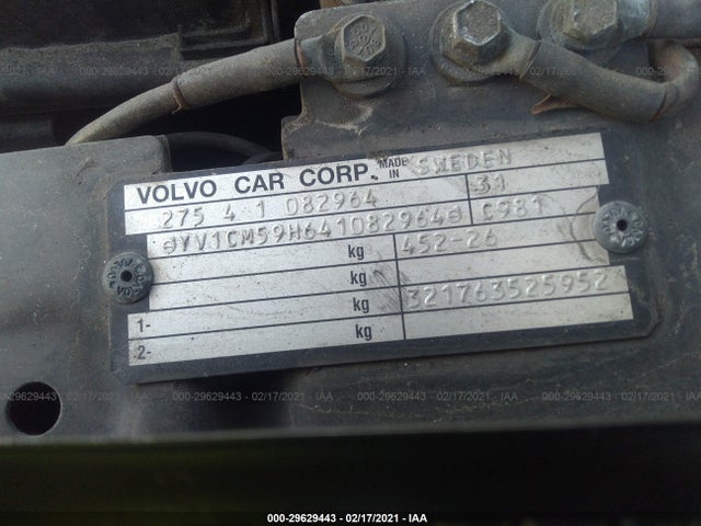 Volvo XC90 2004 YV1CM59H641082964 Image 10
