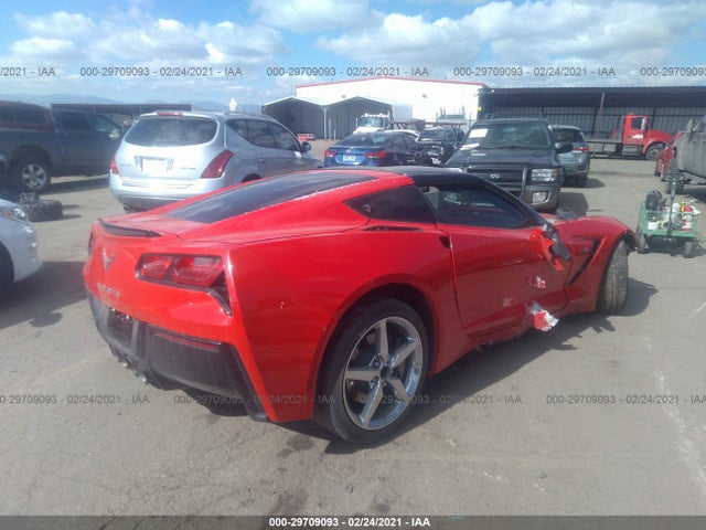Chevrolet Corvette Stingray 3lt 2014 1G1YF2D75E5124143 Image 4