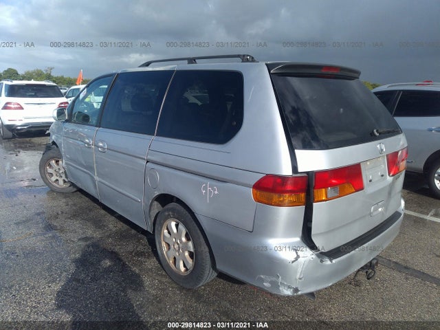 2002 HONDA ODYSSEY EX-L W/DVD/LEATHER VIN: 5FNRL18062B044789