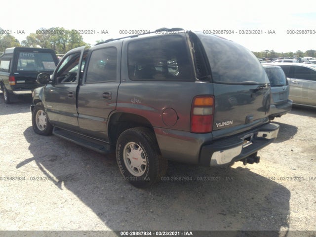 2002 GMC YUKON SLT VIN: 1GKEC13Z42R172676
