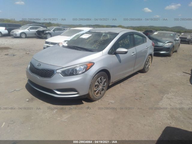 KNAFK4A65G5462949 KIA FORTE LX