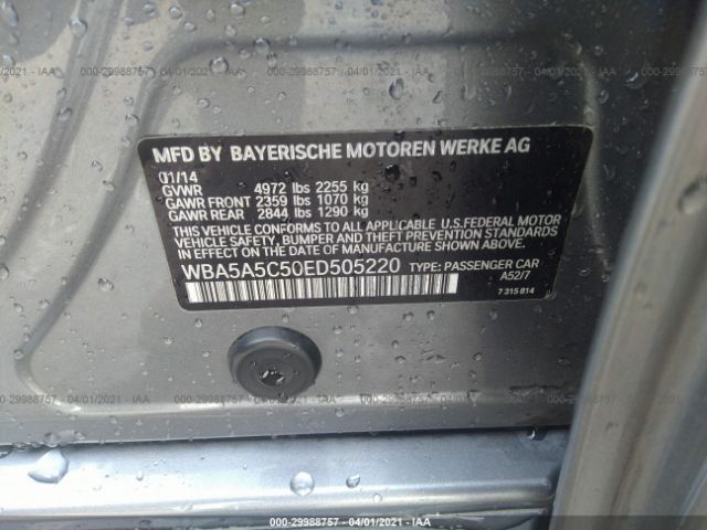 WBA5A5C50ED505220 BMW 5 Series 528i