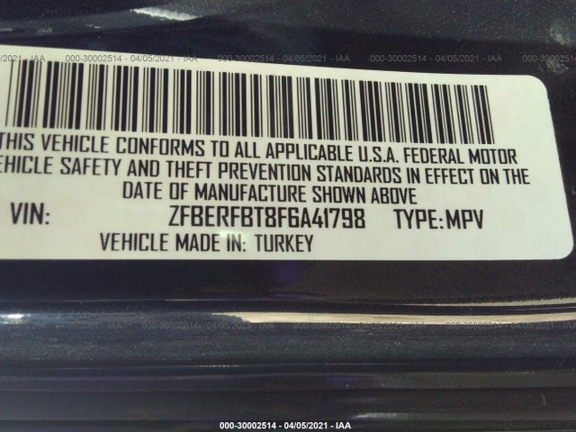 RAM Promaster City Tradesman Slt 2015 ZFBERFBT8F6A41798 Image 9