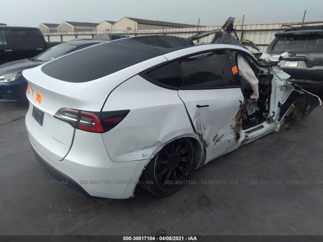 2020 TESLA MODEL Y LONG RANGE VIN: 5YJYGDEE5LF041109