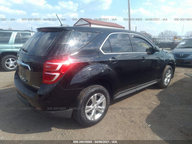 2016 CHEVROLET EQUINOX LS VIN: 2GNFLEEK5G6263148