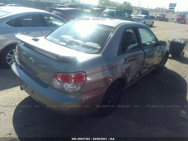2006 SUBARU IMPREZA SEDAN VIN: JF1GD67636H506907