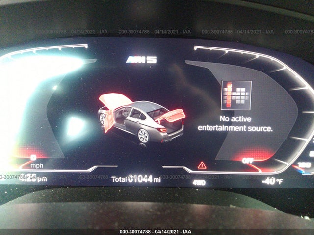 2021 BMW M5, VIN: WBS83CH09MCF73947