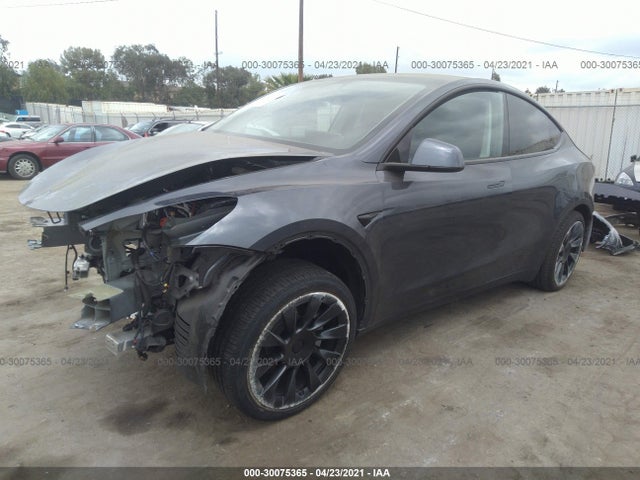 Tesla Model Y Long Range 2020 5YJYGDEE1LF051393 Image 2