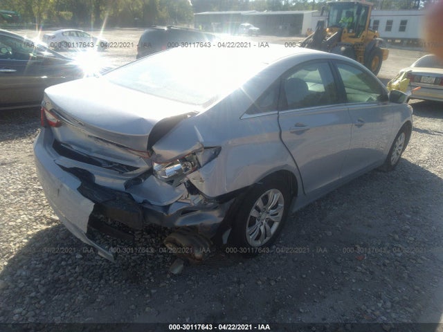 2012 HYUNDAI SONATA GLS PZEV VIN: 5NPEB4AC4CH456199