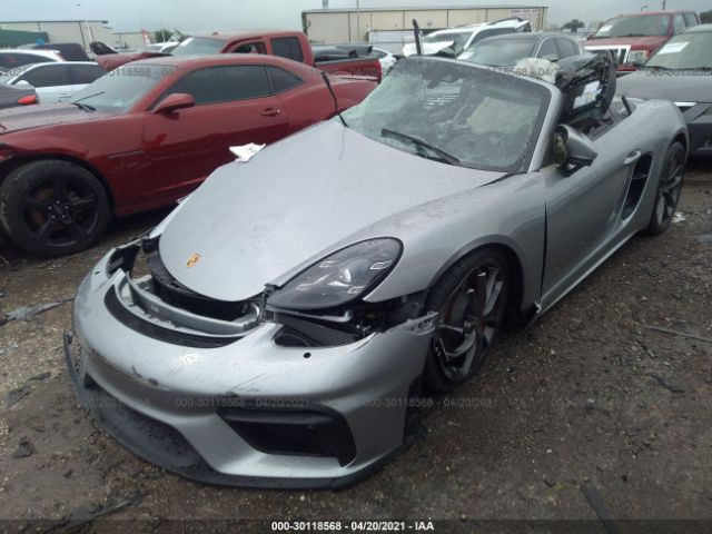 2021 PORSCHE 718 SPYDER WP0CC2A87MS240144 Photo 1