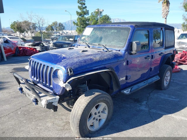 1C4HJXDGXKW677847 Jeep Wrangler Unlimited Sport S 4x4