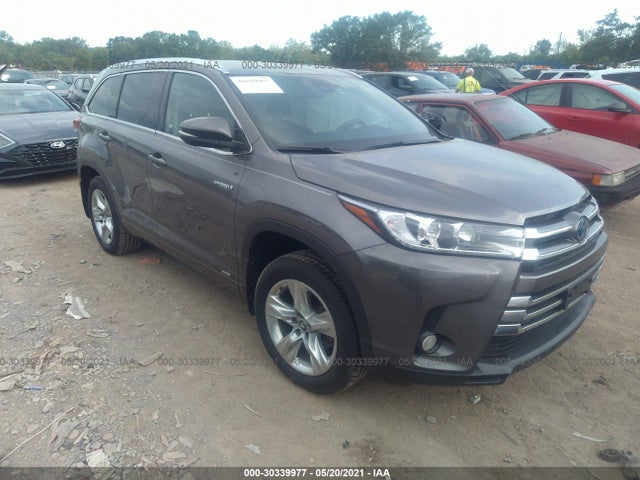 2017 Toyota Highlander, VIN: 5TDDGRFH3HS033632