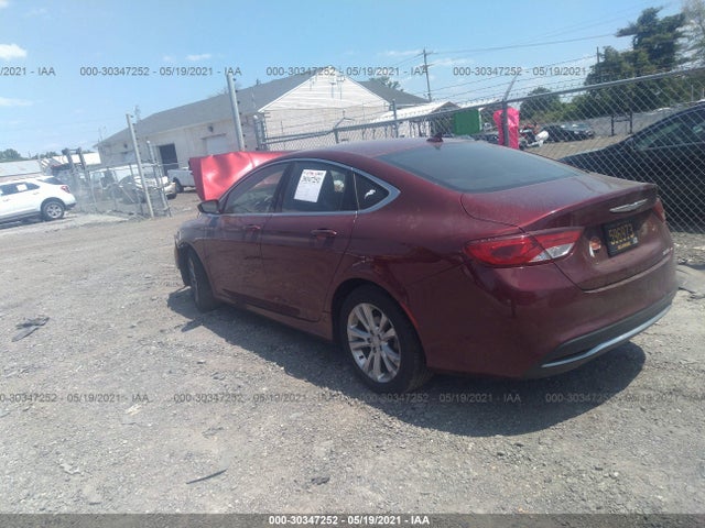 Aukcja sprzedaży 2016 Chrysler 200 Limited, vin: 1C3CCCABXGN125031, numer aukcji: 30347252