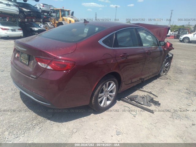 Aukcja sprzedaży 2016 Chrysler 200 Limited, vin: 1C3CCCABXGN125031, numer aukcji: 30347252