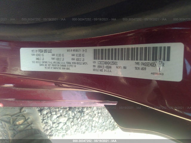 Aukcja sprzedaży 2016 Chrysler 200 Limited, vin: 1C3CCCABXGN125031, numer aukcji: 30347252