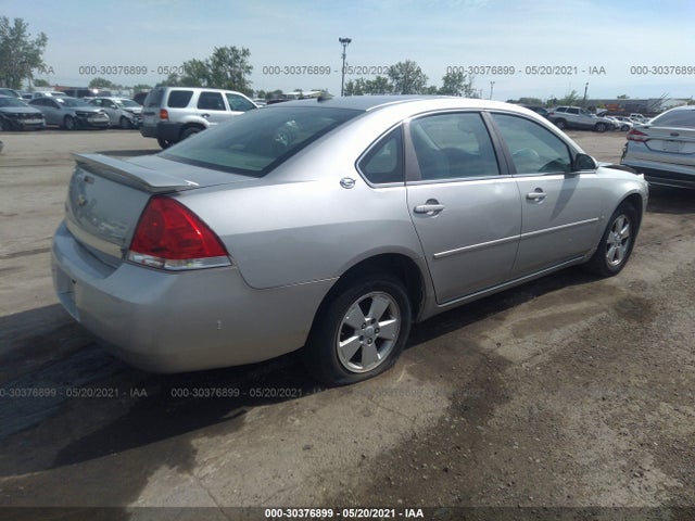 2008 CHEVROLET IMPALA LT VIN: 2G1WT58K981296598