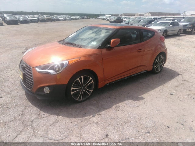 2016 HYUNDAI VELOSTER TURBO VIN: KMHTC6AE1GU261833