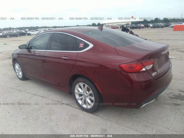 2015 CHRYSLER 200 C VIN: 1C3CCCCG6FN678234
