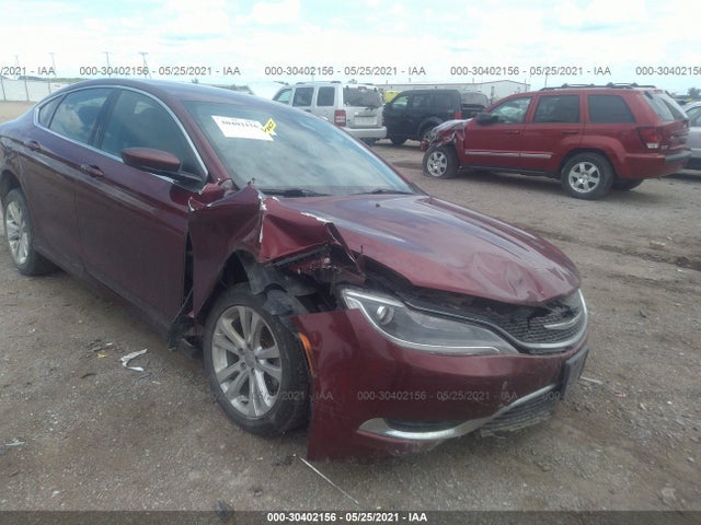 1C3CCCAB0FN691312 Chrysler 200 Limited