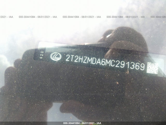2T2HZMDA6MC291369 Lexus RX