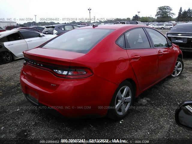 Dodge DART SXT 2016 1C3CDFBB6GD652728 Image 4