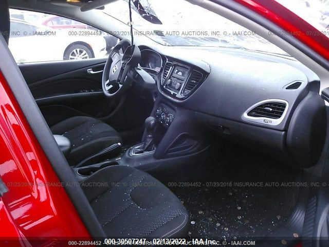 Dodge DART SXT 2016 1C3CDFBB6GD652728 Image 5