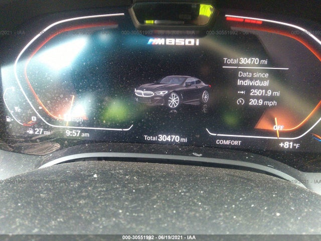 2019 BMW 8 Series, VIN: WBABC4C54KBU95435