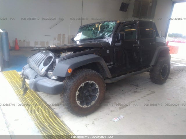 1C4BJWDG4HL734506 Jeep Wrangler Unlimited Sport 4x4