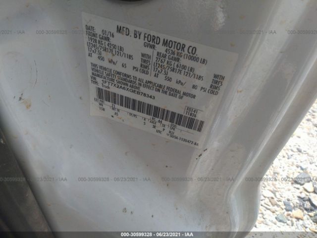 1FT7X2A6XGEB78343 Ford F-250 Xl