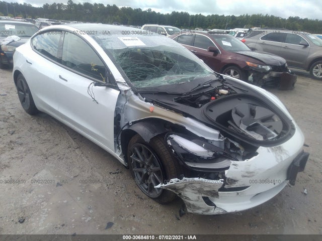 2021 TESLA MODEL 3 LONG RANGE VIN: 5YJ3E1EB8MF924126