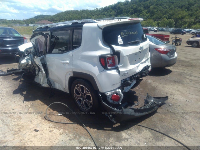2015 JEEP RENEGADE LIMITED VIN: ZACCJBDT0FPB75304