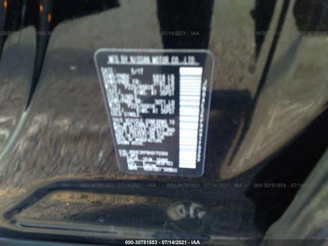 JN8AE2KP9H9170350 Nissan Quest Sv