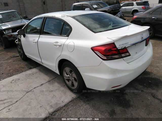Honda Civic Sedan Lx 2014 19XFB2F53EE025444 Image 3