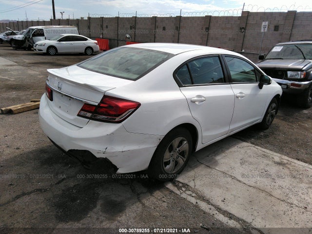 Honda Civic Sedan Lx 2014 19XFB2F53EE025444 Image 4
