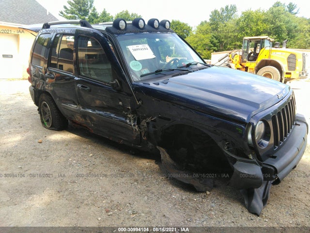 2006 JEEP LIBERTY RENEGADE VIN: 1J4GL38K76W219213