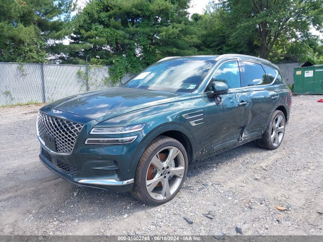 Genesis Gv80 3.5t Awd 2021 KMUHCESCXMU053783 Image 2