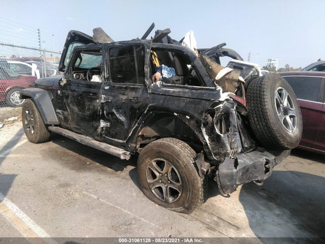 1C4HJXDG8JW166930 Jeep Wrangler Unlimited Sport S