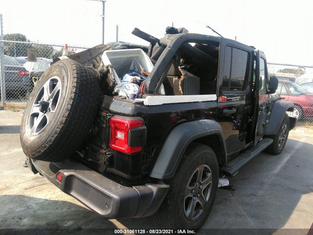 1C4HJXDG8JW166930 Jeep Wrangler Unlimited Sport S