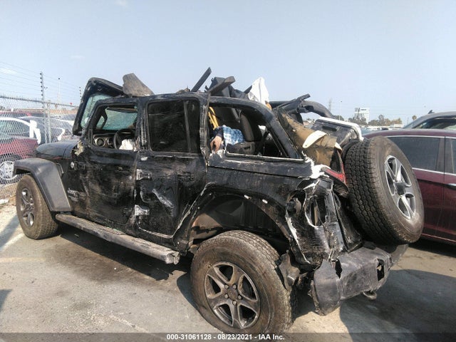 1C4HJXDG8JW166930 Jeep Wrangler Unlimited Sport S