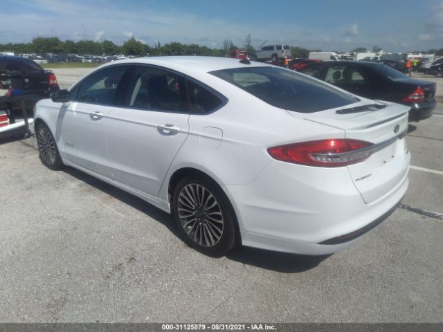 3FA6P0RUXJR269397 Ford Fusion Hybrid Titanium