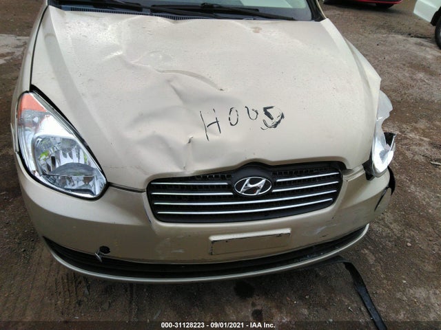 2007 HYUNDAI ACCENT GLS VIN: KMHCN46C67U101520