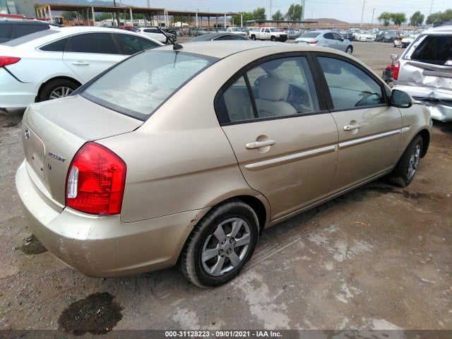 2007 HYUNDAI ACCENT GLS VIN: KMHCN46C67U101520