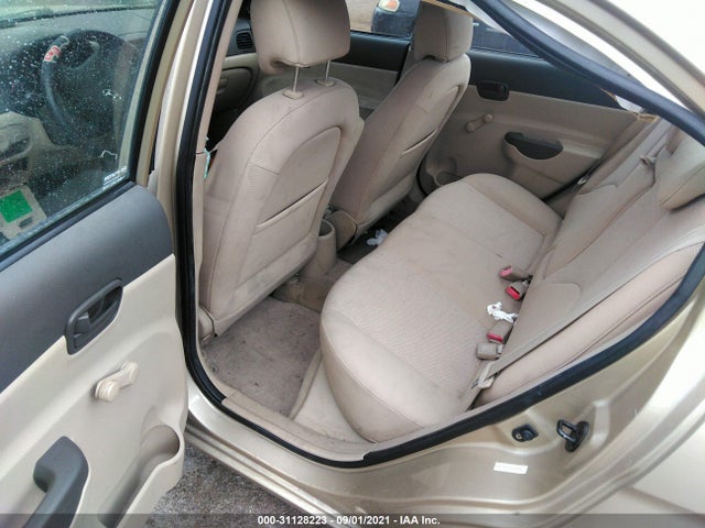 2007 HYUNDAI ACCENT GLS VIN: KMHCN46C67U101520