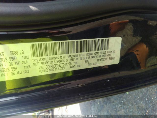 3C4PDDEG4GT244778 Dodge Journey R/t