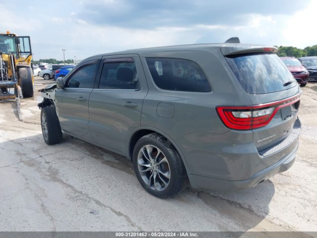 1C4RDHDG1LC228657 Dodge Durango Gt Rwd