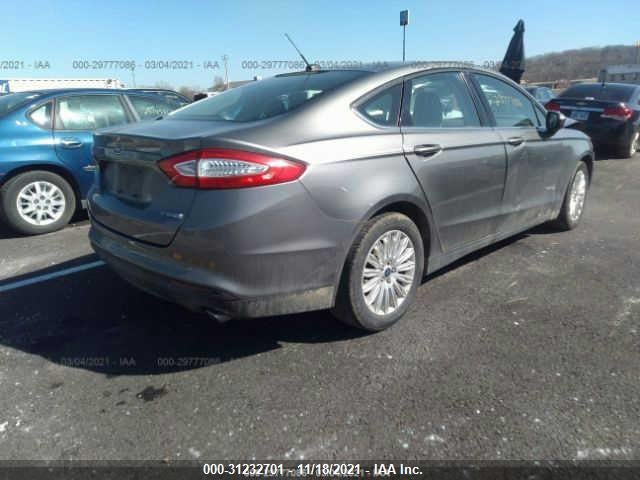 Ford Fusion S Hybrid 2014 3FA6P0UU0ER398360 Image 4