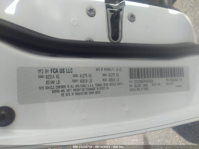 2C3CCABG7FH872320 Chrysler 300 300s