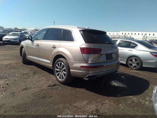 2018 AUDI Q7 PREMIUM PLUS VIN: WA1LHAF7XJD019949
